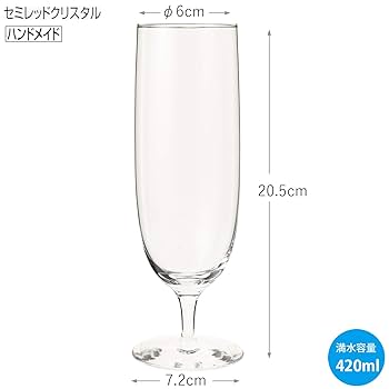 6個入　ビヤーグラス　トッカータ　L50-151　日本製　420ml　 ⑵ Amazon｜東洋佐々木ガラス ビヤーグラス 420ml トッカータ 日本