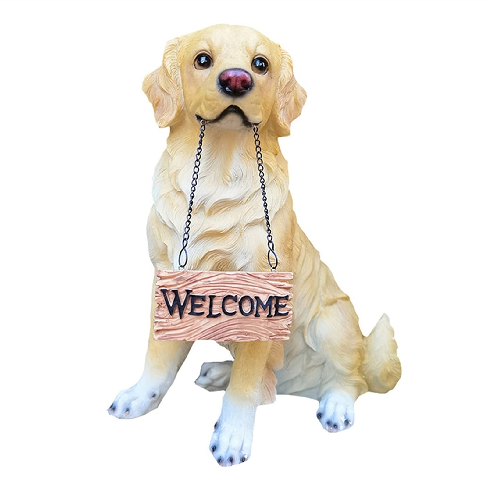 超希ラスト1少美品クッションアメリカブランド Dog DigginDesigns Amazon.com : ZXHStore Golden Retriever Garden Welcome Statue