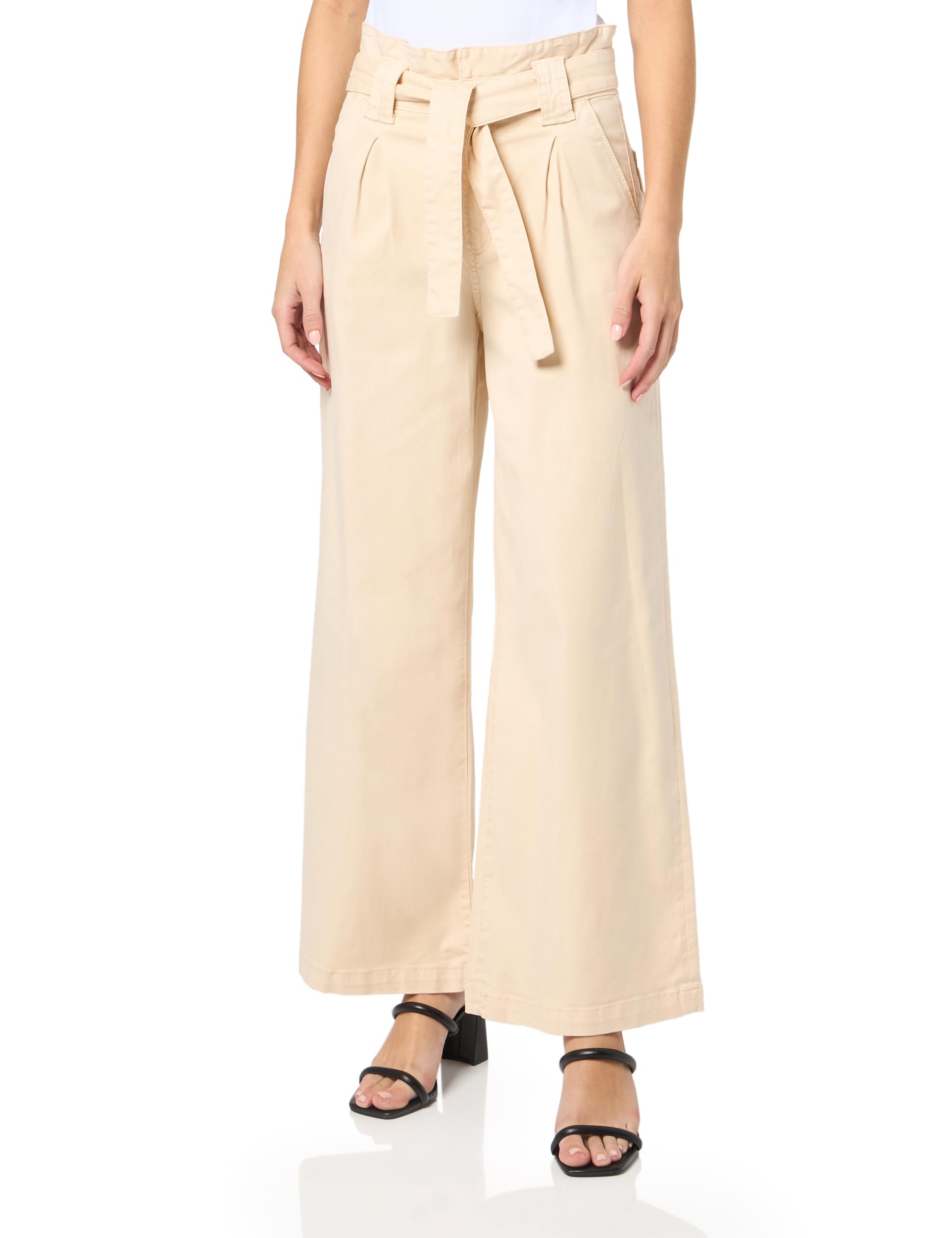 PAIGE Women's Harper 30 in Flutter Jean with Self Belt