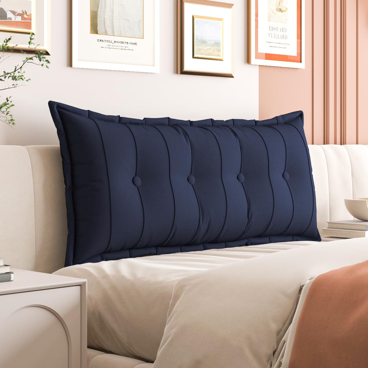 Daneey Large Headboard Pillow Full Pillow Headboard Soft Daybed Pillows Bolster Pillow Cushion for Bed & Couch Long Pillow for Bed Decorative,