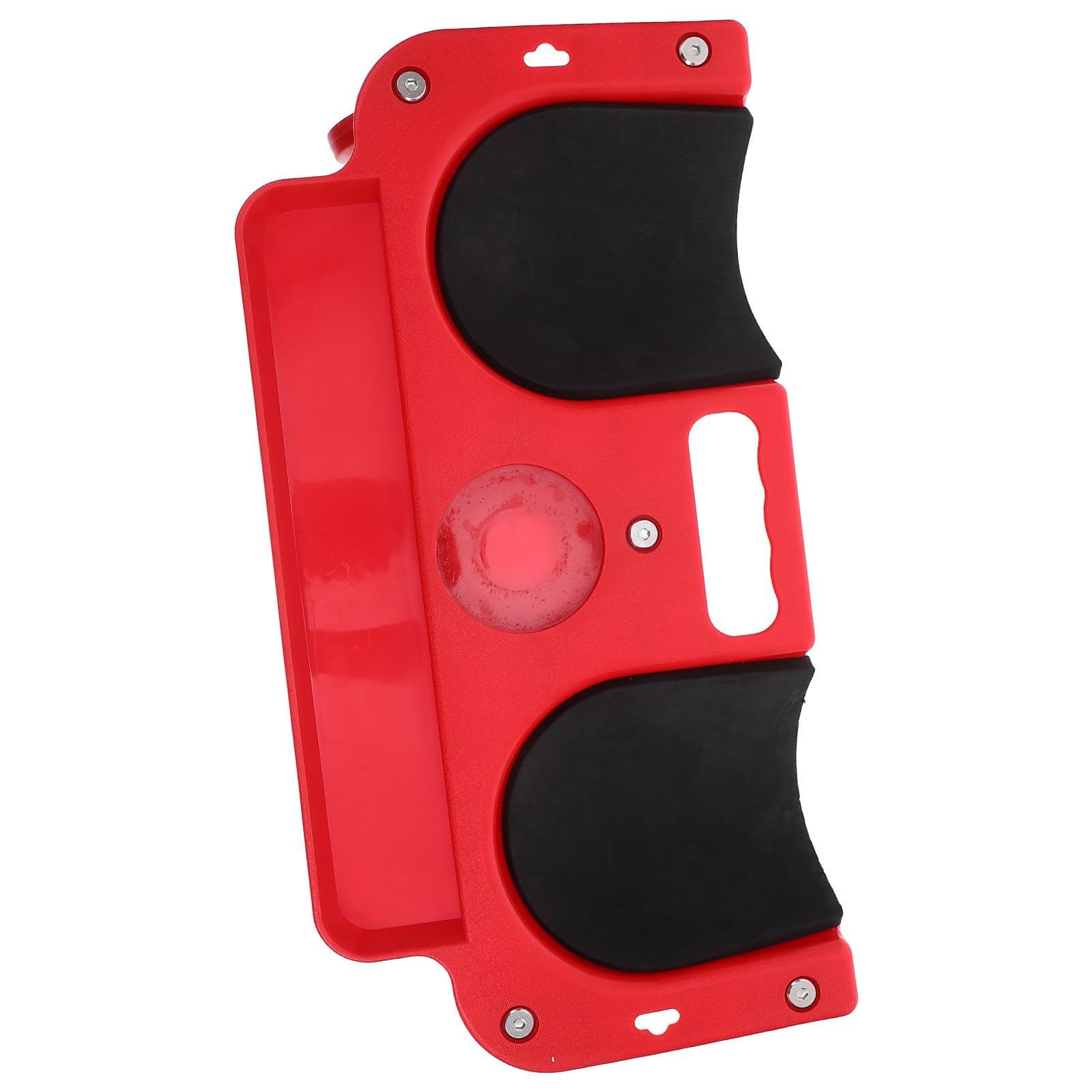 ibasenice Rodilleras Rodantes, Rodillera para Mecánicos de Pe Rojo, Soporte Estable, Movilidad Flexible y Protección Cómoda de Rodillas, para Reparación de Coches y Construcción