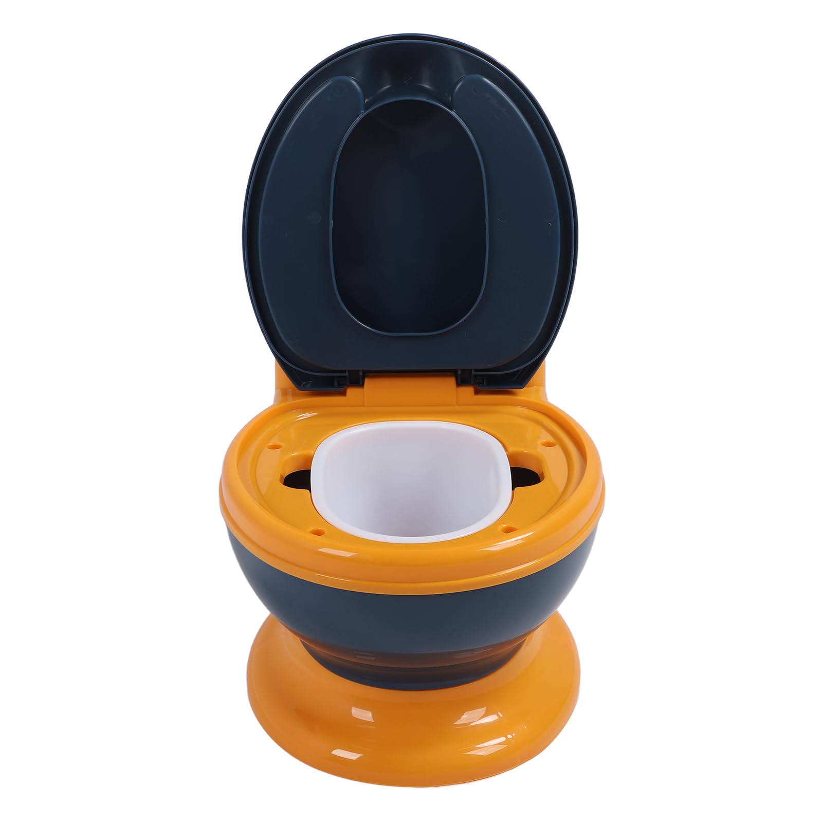 Inodoro de Entrenamiento para Ir Al Baño, Silla Antideslizante para Niños Pequeños, Silla de Entrenamiento Extraíble para Niños con Asiento de Inodoro Suave, Cepillo de Limpieza para Caja de