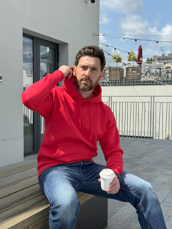 Image of Circle Clothing Men's Fleece Hoodie - Ultra Soft and Comfortable Hoodie - Heavy Weight Pullover Hoodies with Kangaroo Pocket