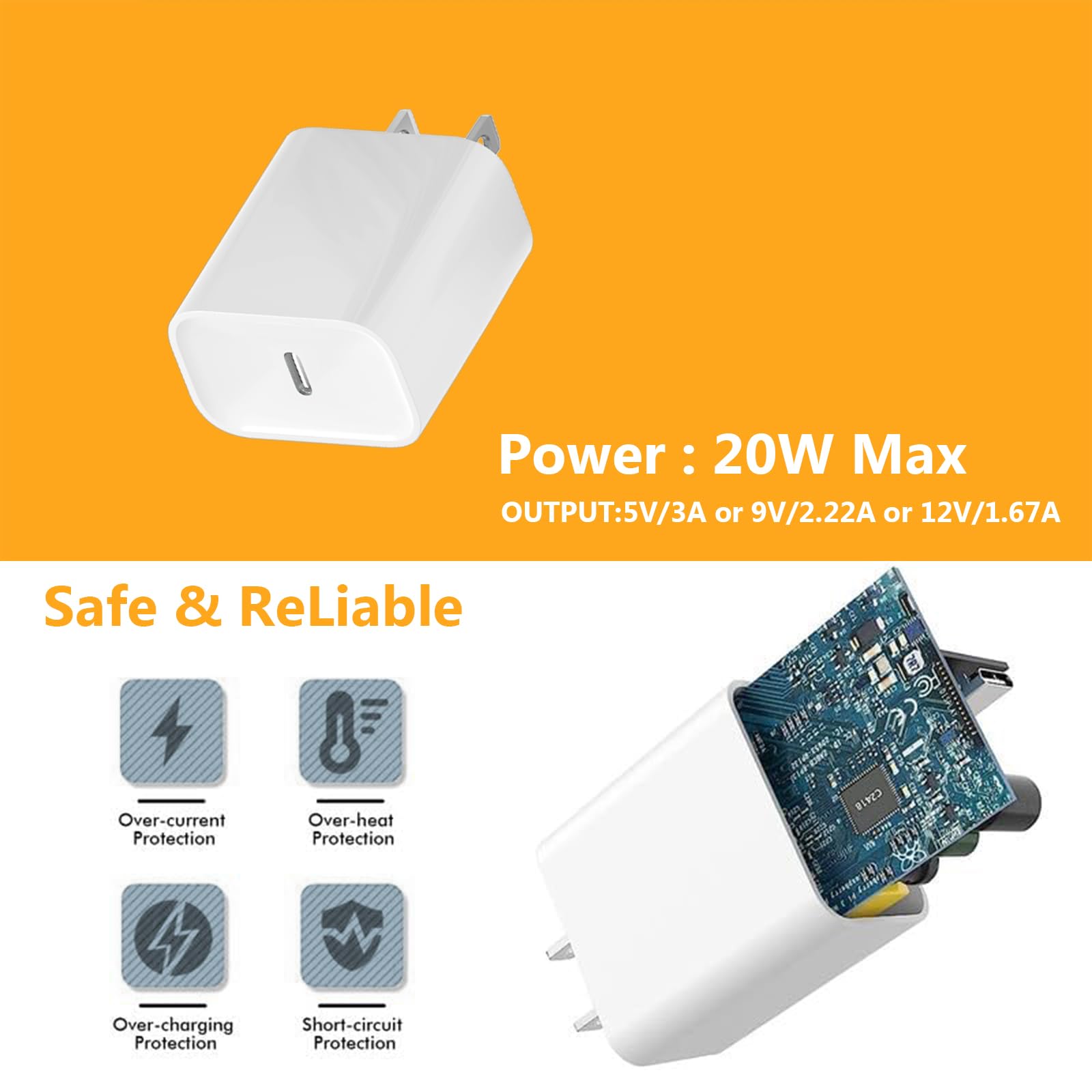 Cargador Rápido 30W Para IPad - Compatible Con IPad Pro, Air, Mini Y Más