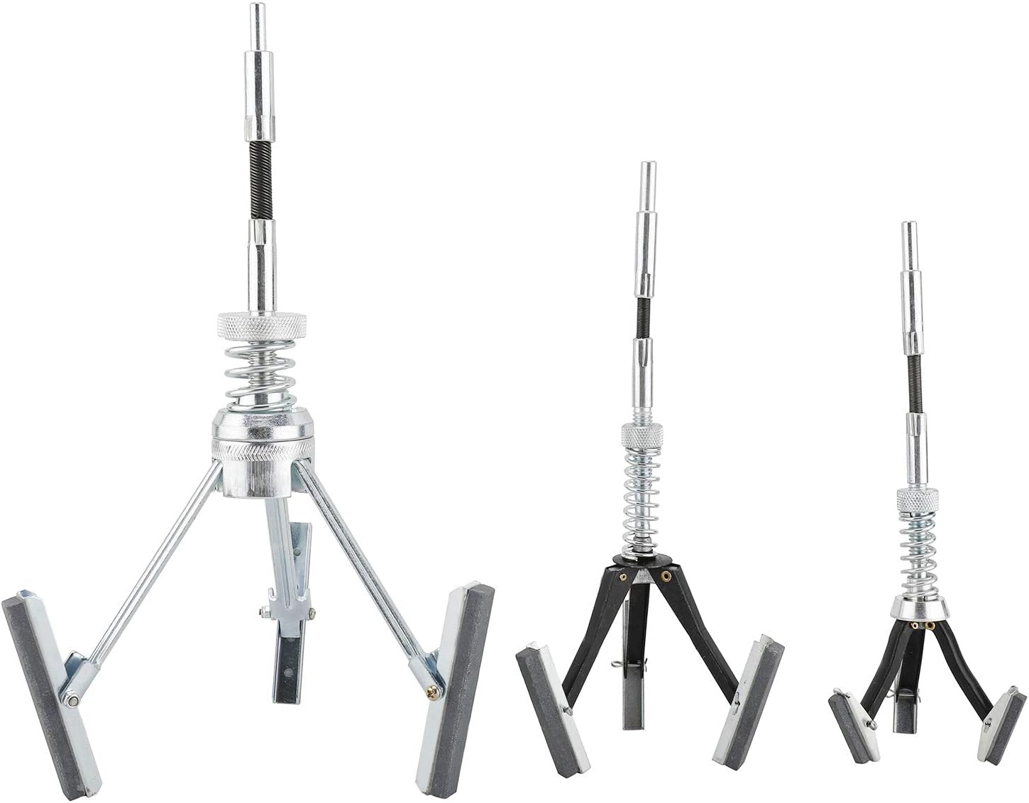YOTOO Adjustable Engine Cylinder Hone Tool - 2 To 7 Inch Diameter Range, Includes 3x 4" Long 220 Grit Stones, For Deglazing & Honing