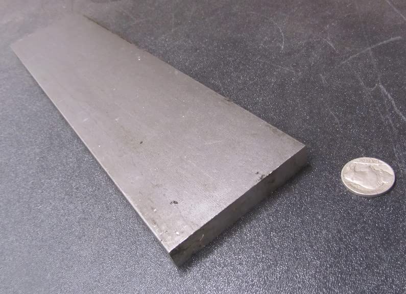 4140 Alloy Steel Flat Bar .500" Thickness x 3.00" Width x 1 Ft Length 1 Pc