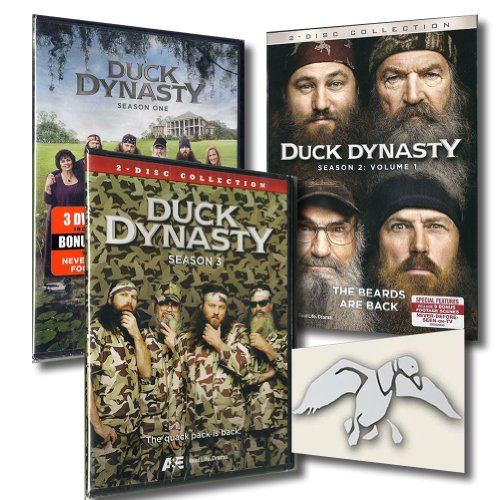 DUCK DYNASTY DVD TRILOGY Pack Seasons 1, 2 & 3 ~ 7 Disc DVD Collection 2013 NEW image 2