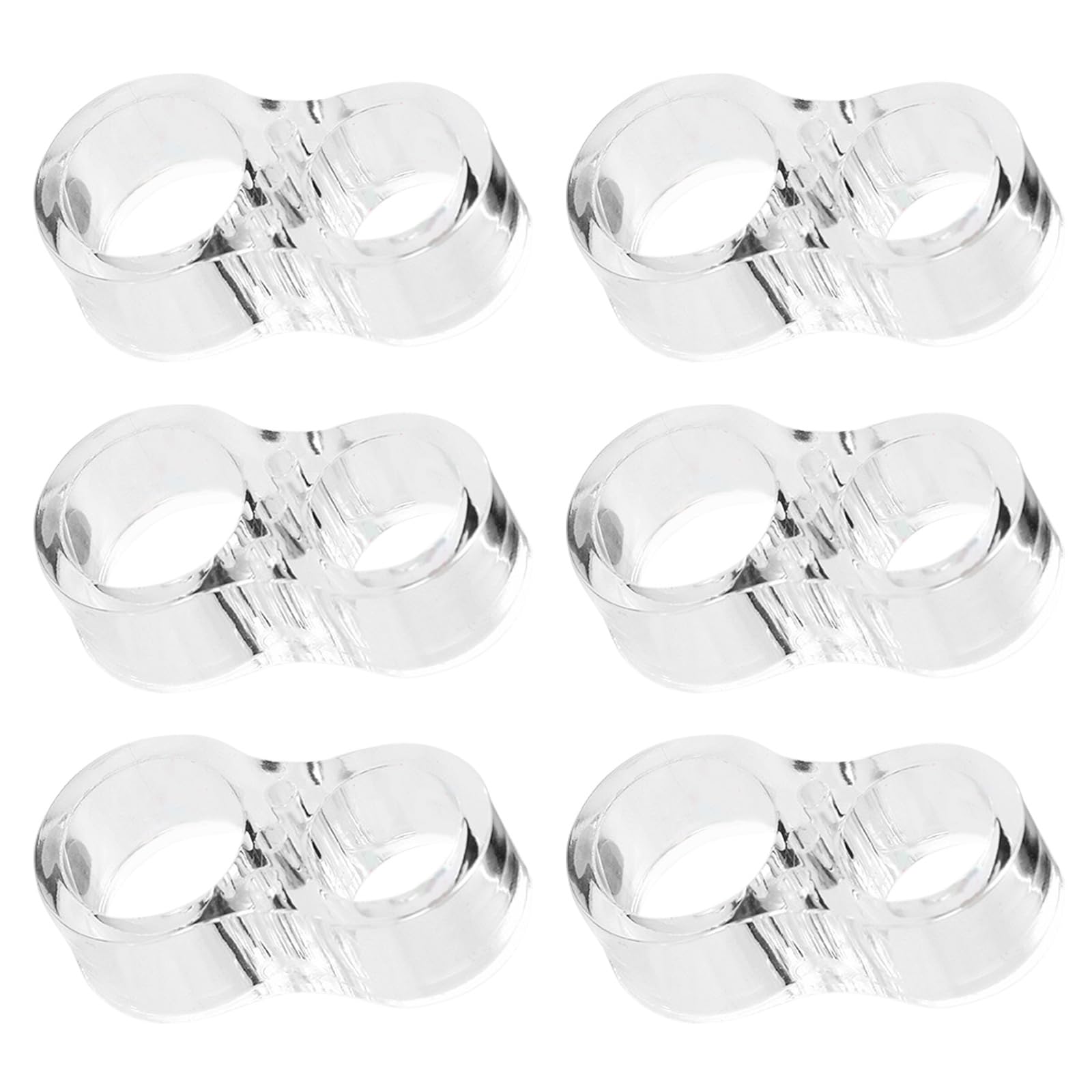 Nucelit Transparent Color Door Knobs Cushions Guards Durability Anti Scratch Bumper For Wall Protecting Easyly Peels Stick Installation Multipurpose Door Wall Guard