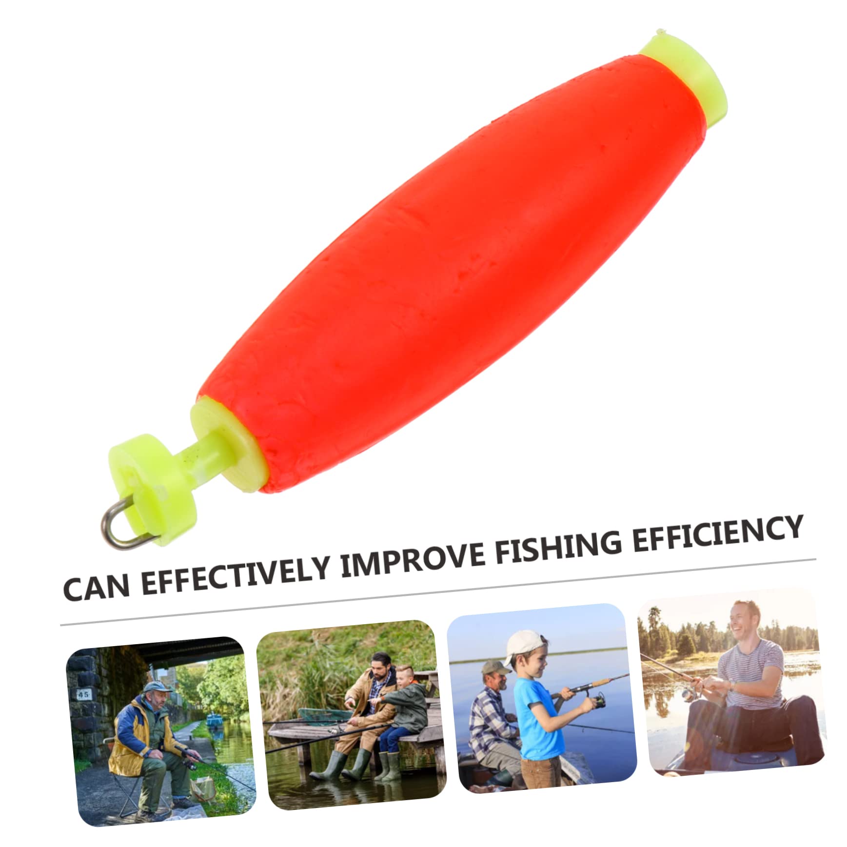VANZACK Flotter Flotteur De Pêche Tige Flotteurs De Pêche Lestés Pêche en Plein Flotteurs en Mousse De Pêche Accessoire De Pêche Flotteurs Flottants Poisson Rouge