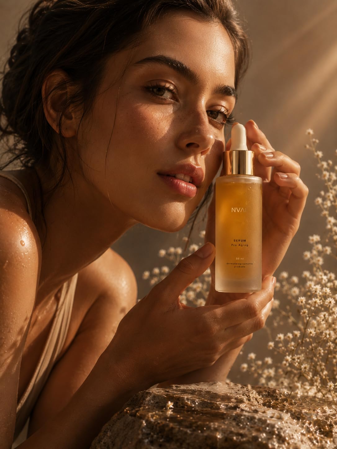 NUAL - Kit Rutina Diaria Facial Nval - Esenciales para una completa Limpieza y Prevención, cosmetica facial para todo tipo de pieles (NECESER+ KIT LIMPIEZA)