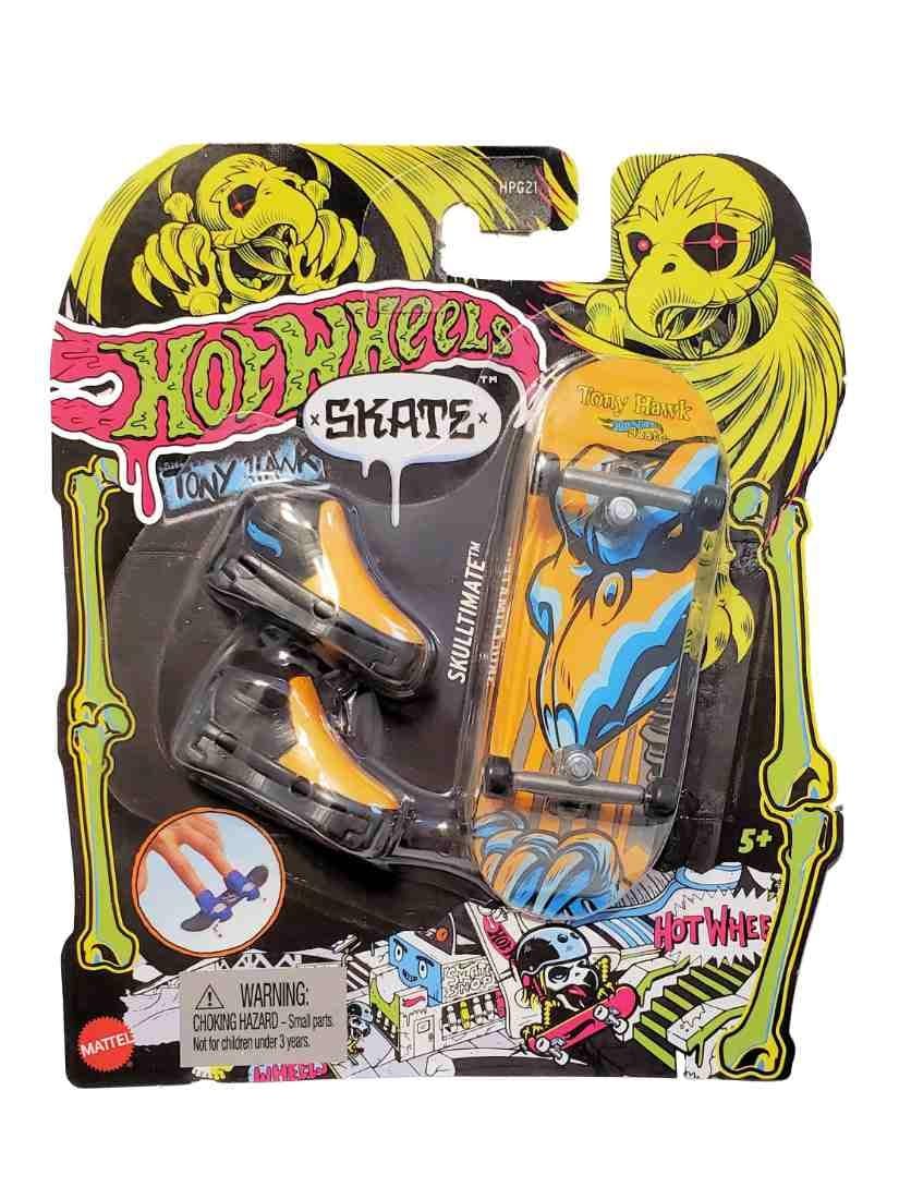 Hot Wheels Skate Neon Theme Finger Skateboard & Foot Packs HPG21-HPG25