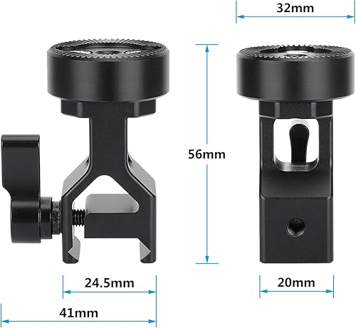 Miniatura 2 de CAMVATE Soporte de extensión de adaptador de abrazadera a roseta NATO - 3293