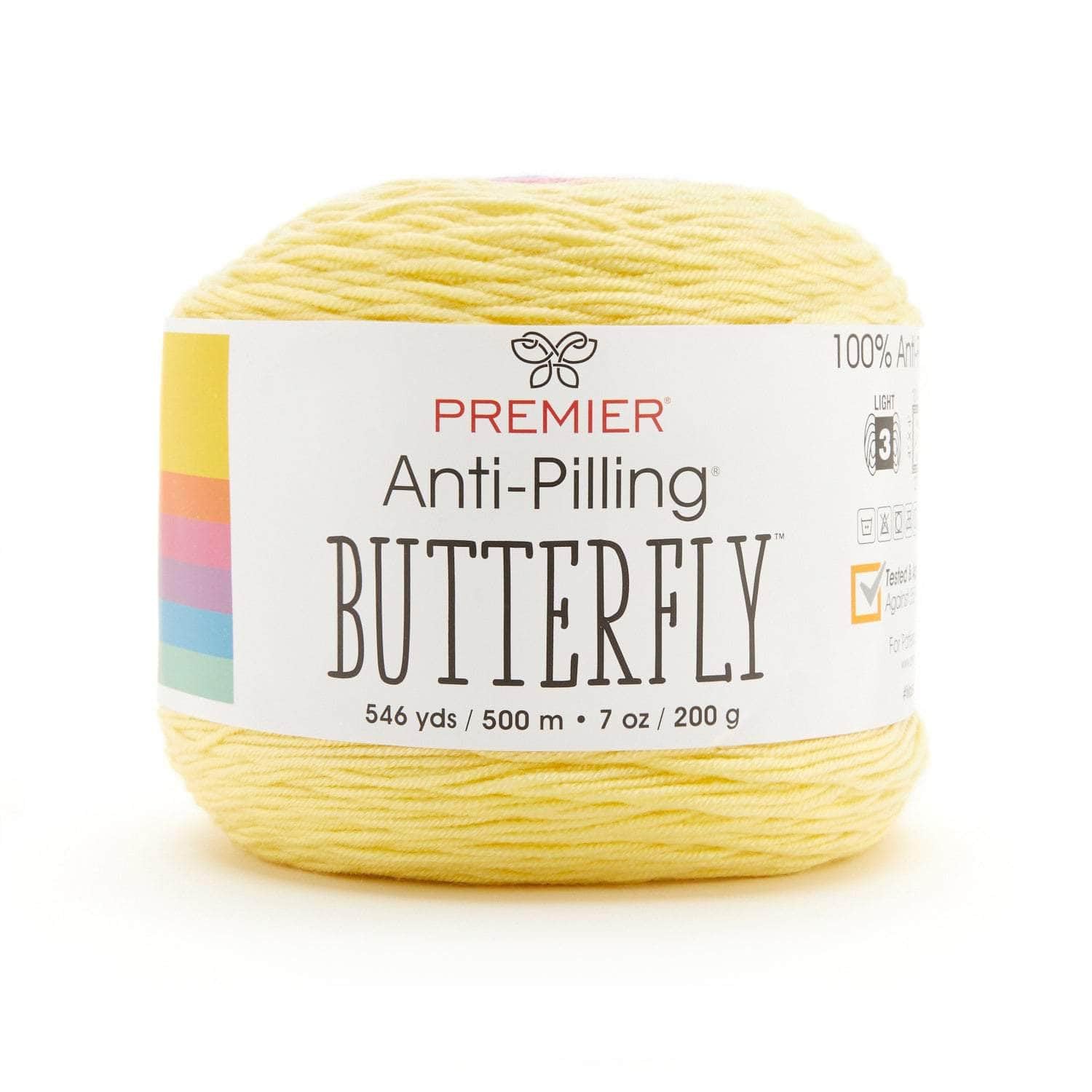 Premier Butterfly Yarn Pool Party laine acrylique anti-bouloche douce pour bébé