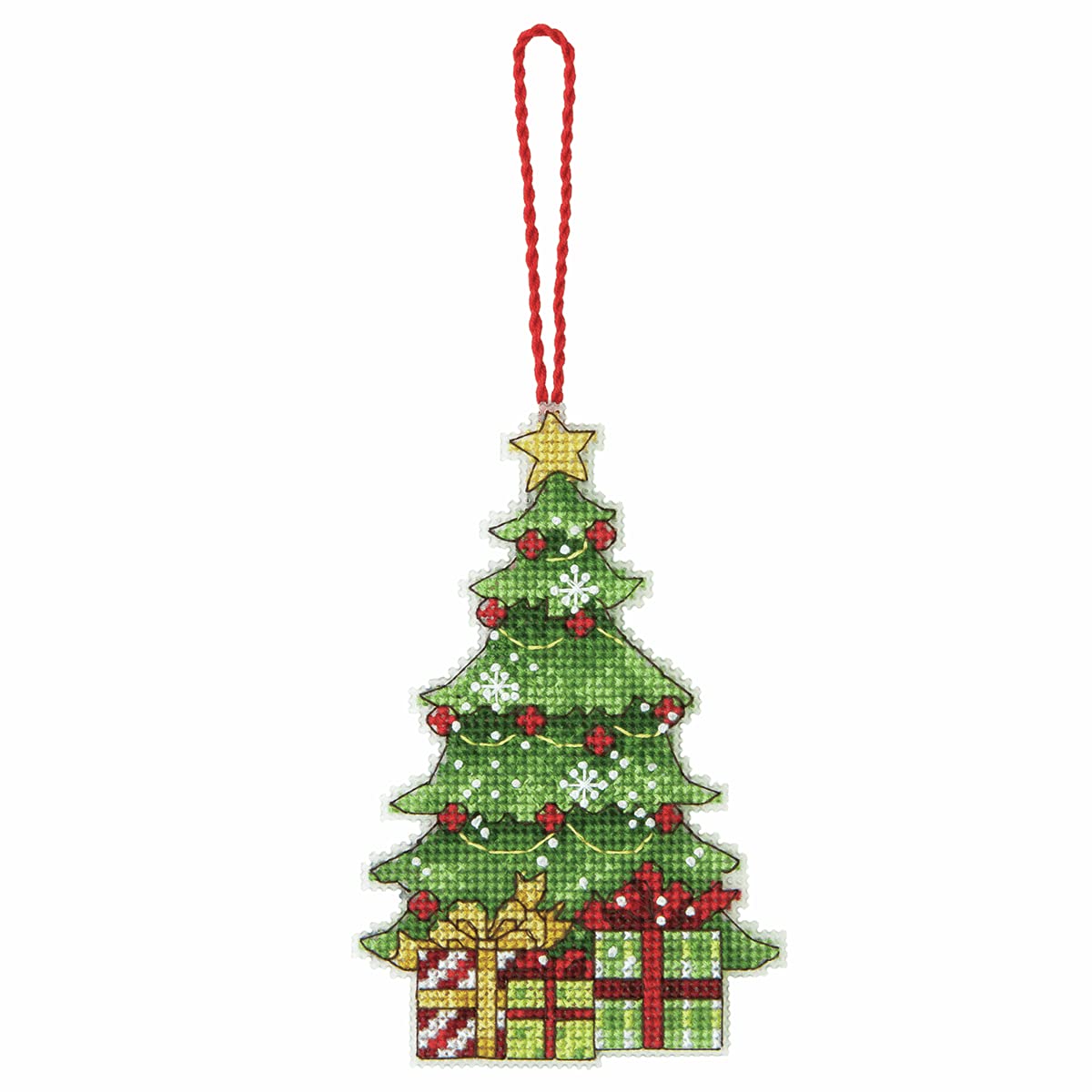 Dimensions "Susan Winget Tree " Ornament Counted Cross Stitch Kit, Multi-Colour,3' x 4.75 (7.7 x 120 cm)