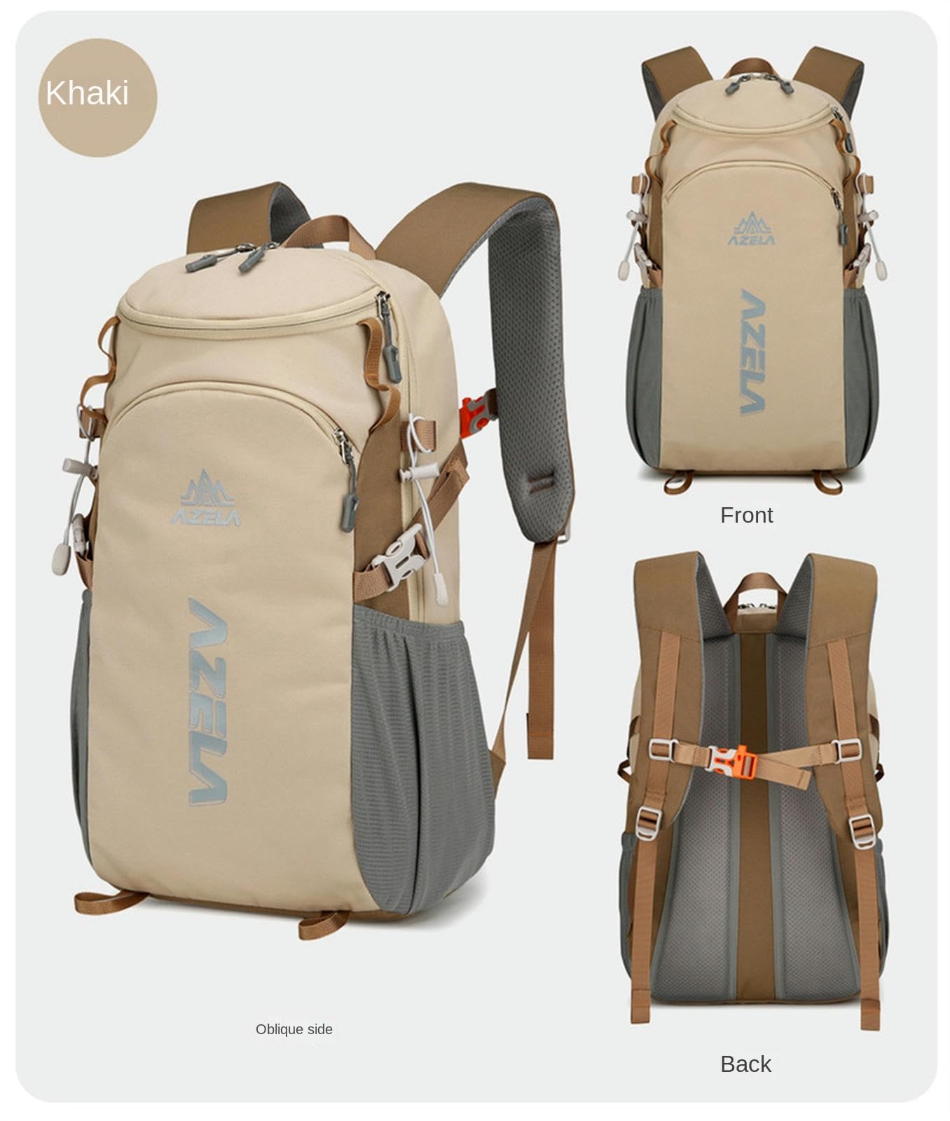 Zaino Outdoor 35 Litri Leggeri Sportivi per Esterni Escursioni E Uomini Donne Alpinisti-azzurro-20-35l