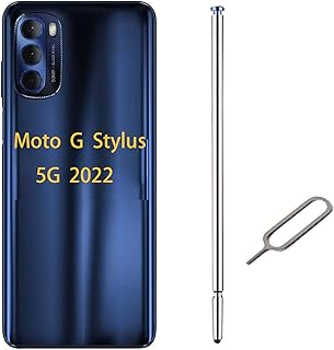 Blue for Moto G Stylus 2022 Pen Stylus Pen Replacement Parts for Motorola Moto G Stylus 5G (2022) XT2215-1, XT2215-4, with Free Sim Eject Pin Needle