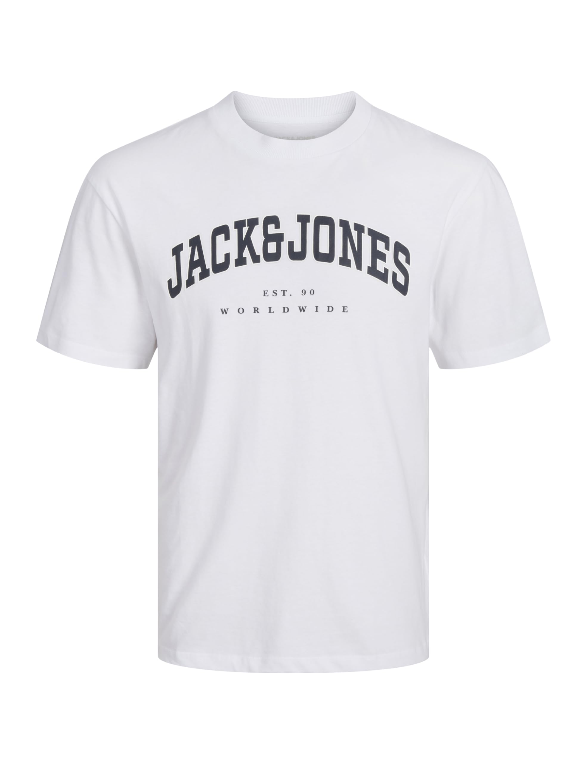 Erkek Jjecaleb Varsity Tee Ss O-Neck Noos T-Shirt