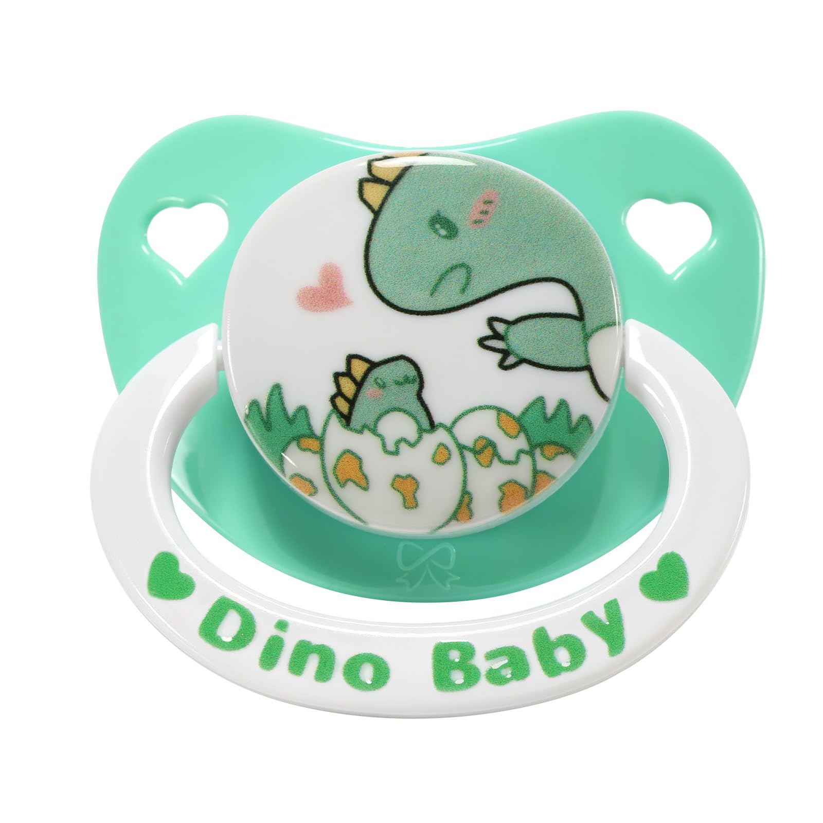 CutiePlusU Large Size Pacifier Big Shield Dummy Cute Printed Soother for Men Women
