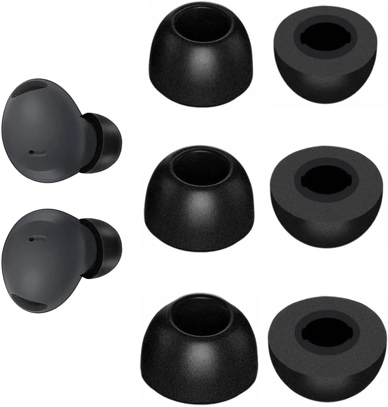 JNSA Replacement Memory Foam Ear Tips Noise Canceling Foam