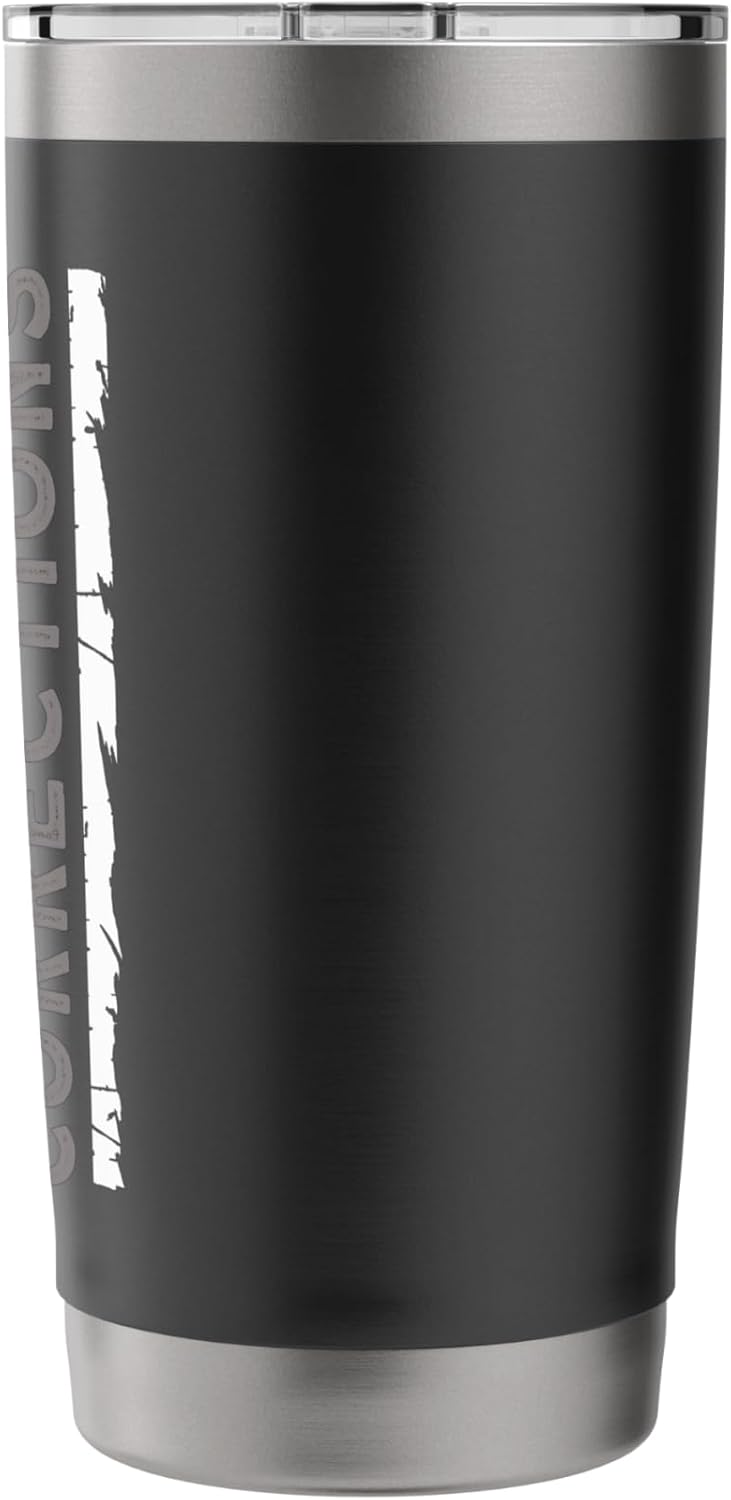Correctional Officer Corrections Thin Silver Line Stainless Steel Insulated Tumbler - Image 2