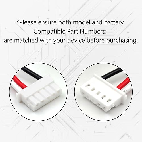 Miniatura 4 de Coonyard Paquete de 2 baterías de repuesto Ni-MH de 7.2 V 2200 mAh compatible con iRobot Braava 380 380T 390 390T Mint 5200 5200B 5200C Robot de