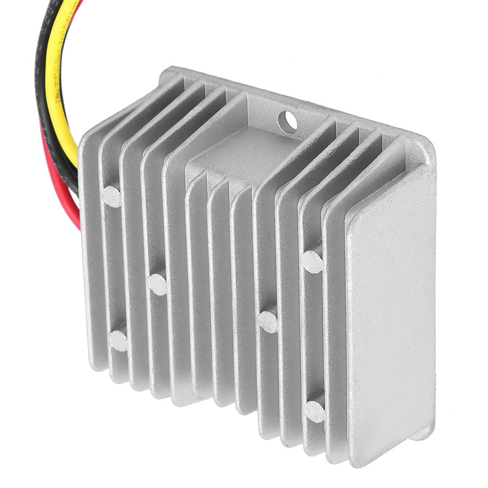 Convertitore CC-CC 24V 36V 48V a 24V 20A 480W, Riduttore di Tensione per Solare e Illuminazione LED con Adattatore CA, Regolatore di Potenza Modulo Riduzione Tensione per Impianti Fotovoltaici e Luci