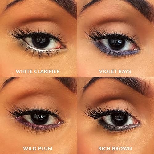 Miniatura 9 de VASANTI Kajal Waterline - Lápiz delineador de ojos de larga duración, impermeable, a prueba de manchas, seguro para ojos sensibles, delineador de