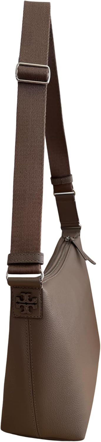 Tory Burch Women's Pebbled Leather Thea Slouchy Crossbody Bag - Image 5