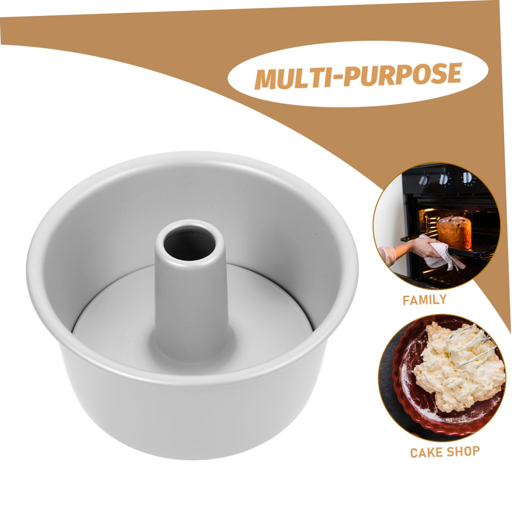 PRETYZOOM 3 Juegos Molde De Torta Moldes Para Pasteles De Metal Molde Redondo Para Pastel Molde Para Pasteles Molde Para Tarta De Queso Molde De Pastel De Metal Aleación De Aluminio