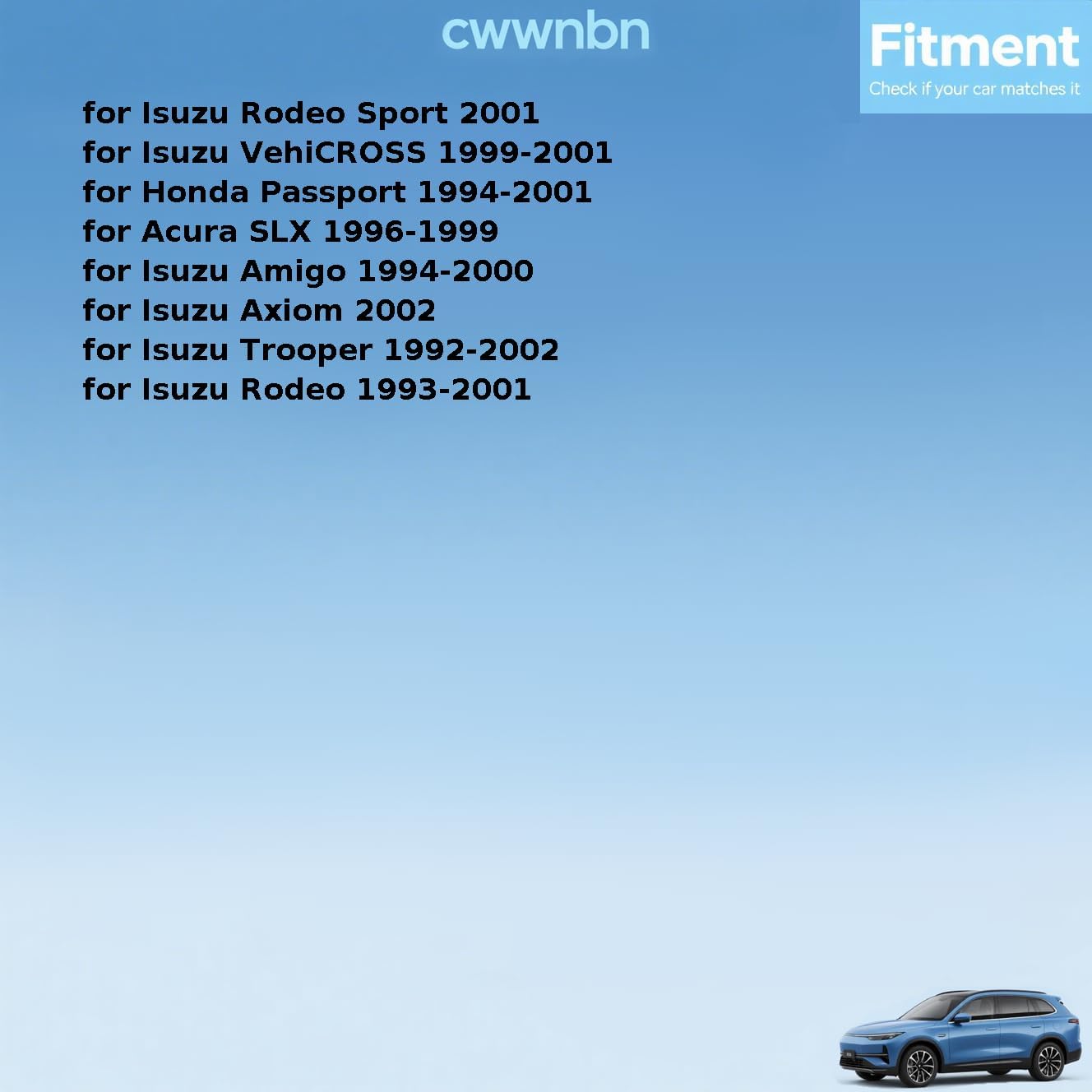 Front Left, Front Right, Rear Left, Rear Right Disc Brake Caliper Bracket Replacement 8970352600, 8970352501, 8970653560, 8970653630 4 x