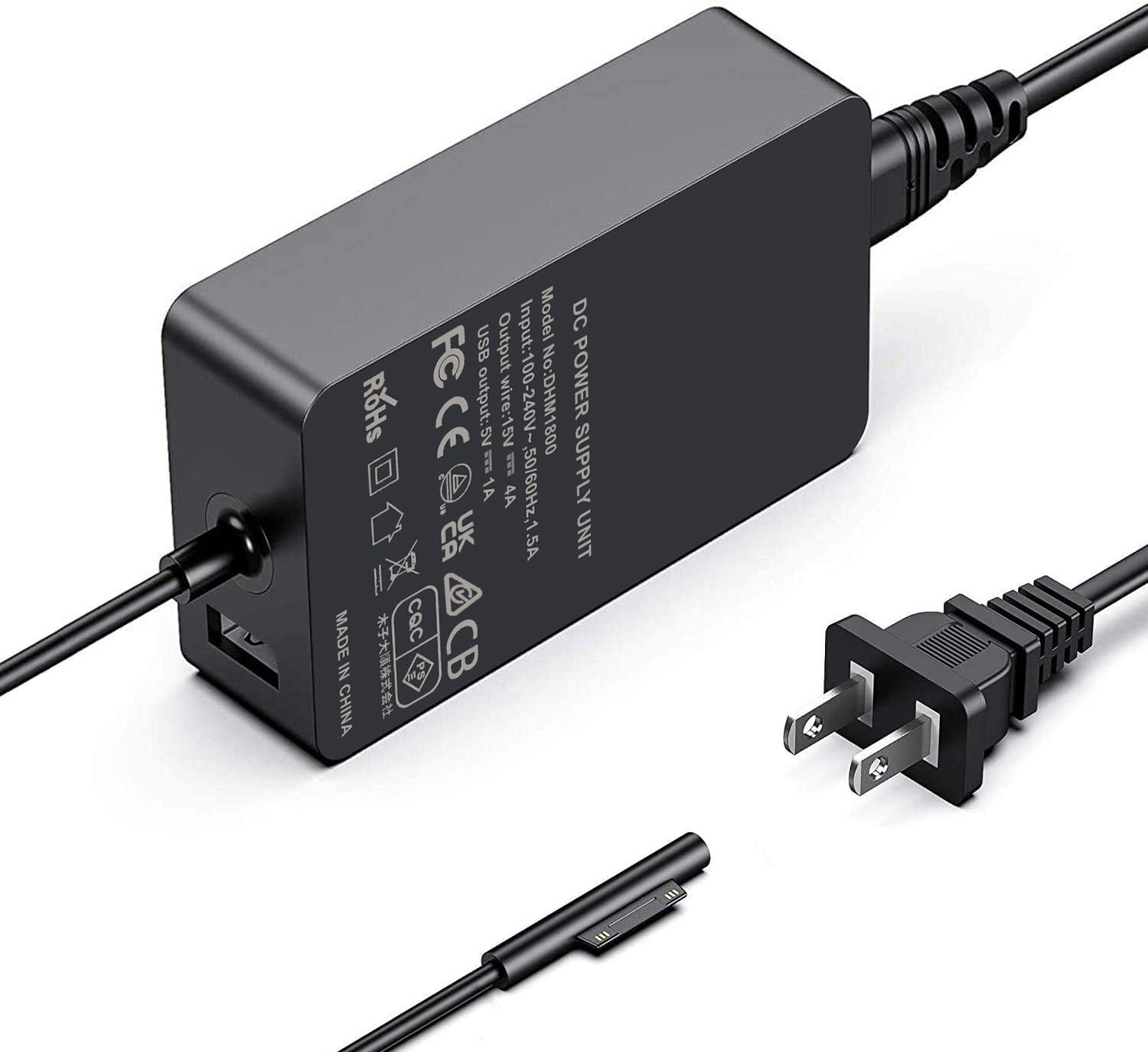 Amazon.co.jp: 65W Surface Pro Laptop charger 充電器 対応 Microsoft