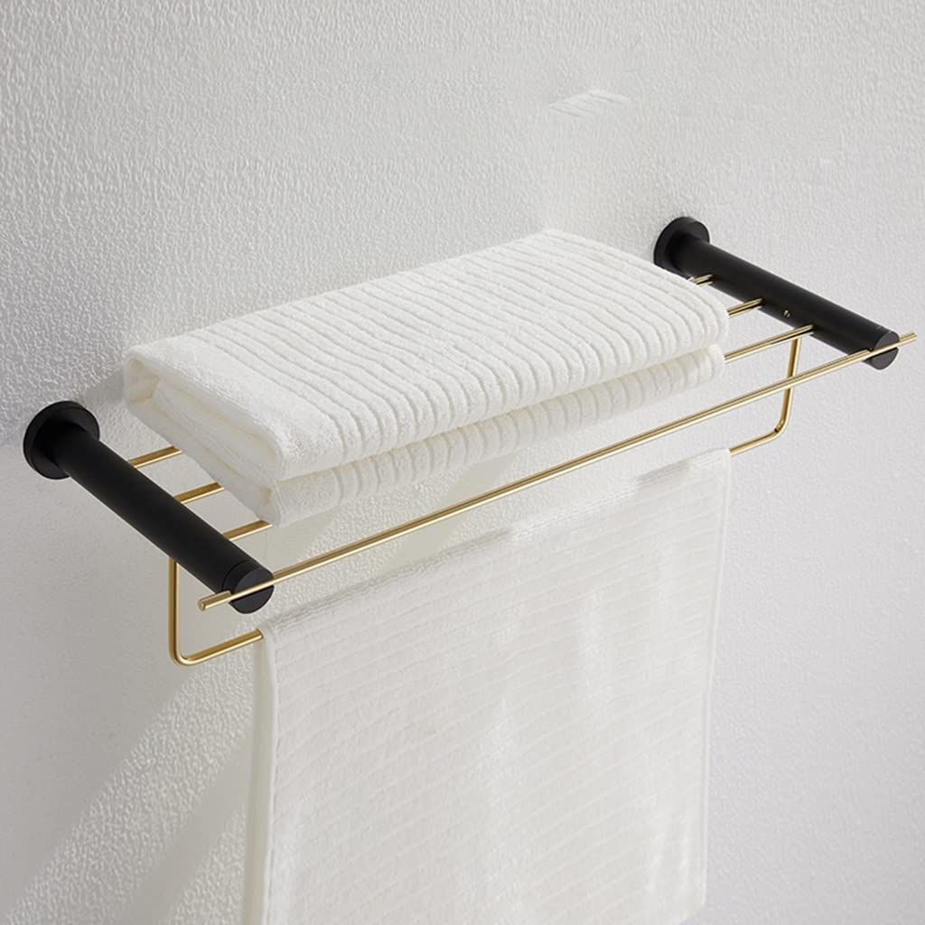 Porte-serviettes de style européen avec étagère matérielle ferme par Wisdom