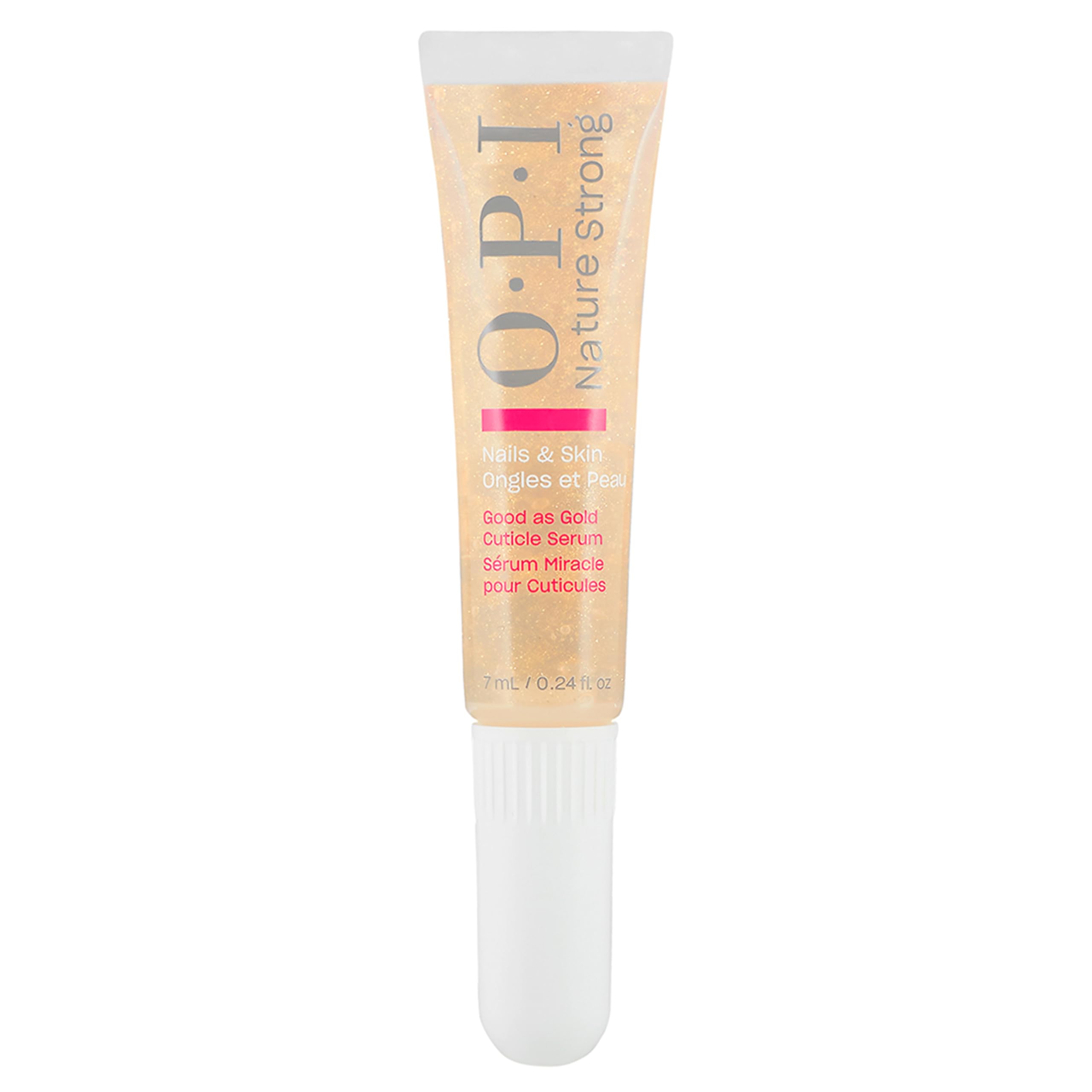 OPI Nature Strong Skincare Good as Gold Cuticle Serum - Natural Origin Formula Nail Conditioner, 7 ml (Pack of 1)