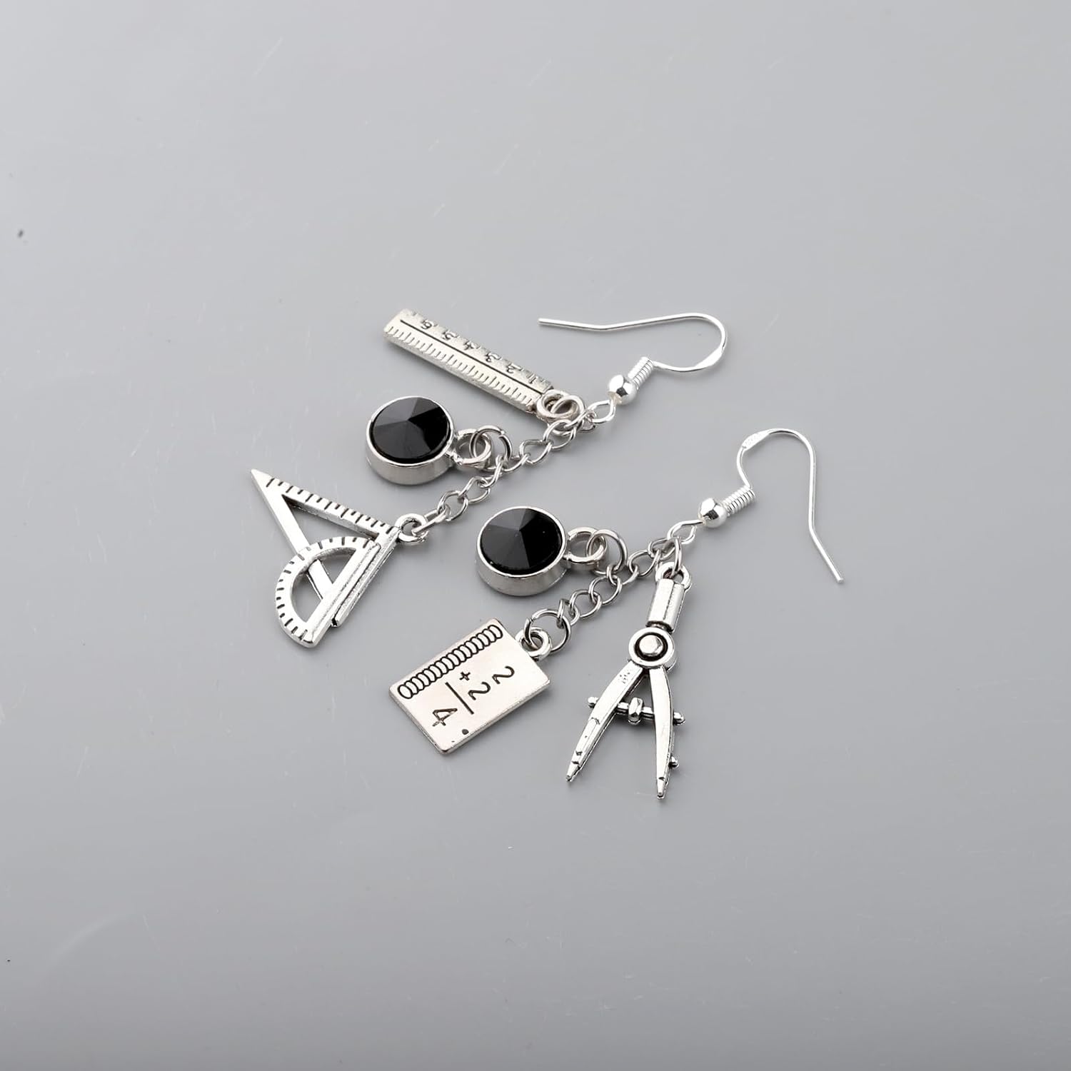 OKEYCH Math Lover Gift Math Teacher Earrings Woman Engineer Jewelry Math Stu-dent Teacher Gift