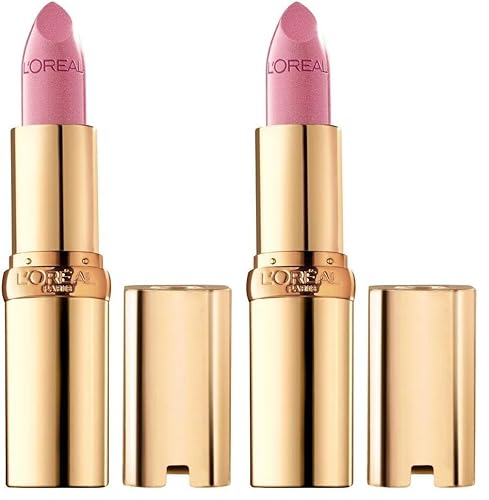 Vista 191 de L'Oreal Paris Colour Riche - Lápiz labial satinado para labios hidratados, maquillaje de labios con aceite de argán y vitamina E, vale la pena, 0.13