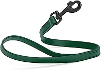 Vista 38 de Dogline Biothane - Correa impermeable para perro de nailon tejido con revestimiento resistente con herrajes negros, resistente a olores, fácil