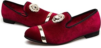 Men's Classic Faux Leather Loafers Wedding Casual Shoes and Moccasins Loafers for Men