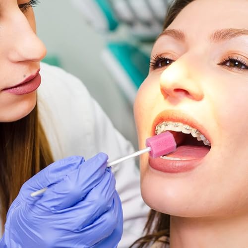 Miniatura 2 de Hisopos de limpieza de espuma de algodón oral desechables hisopos orales productos de boca seca hisopos bucales hisopos orales desechables hisopos