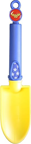 MidWest Gloves & Gear DCW410KH8 Wonder Woman Kids - Paleta de jardín, mango azul/pala amarilla
