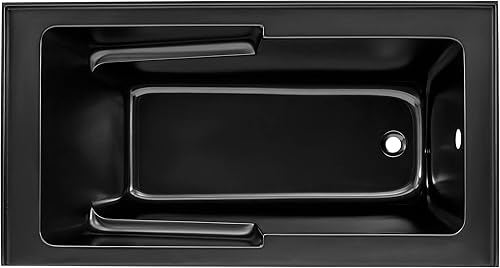 Miniatura 4 de Voltaire - Bañera de alcoba de drenaje a mano derecha de 60 x 32 pulgadas con delantal en bisque