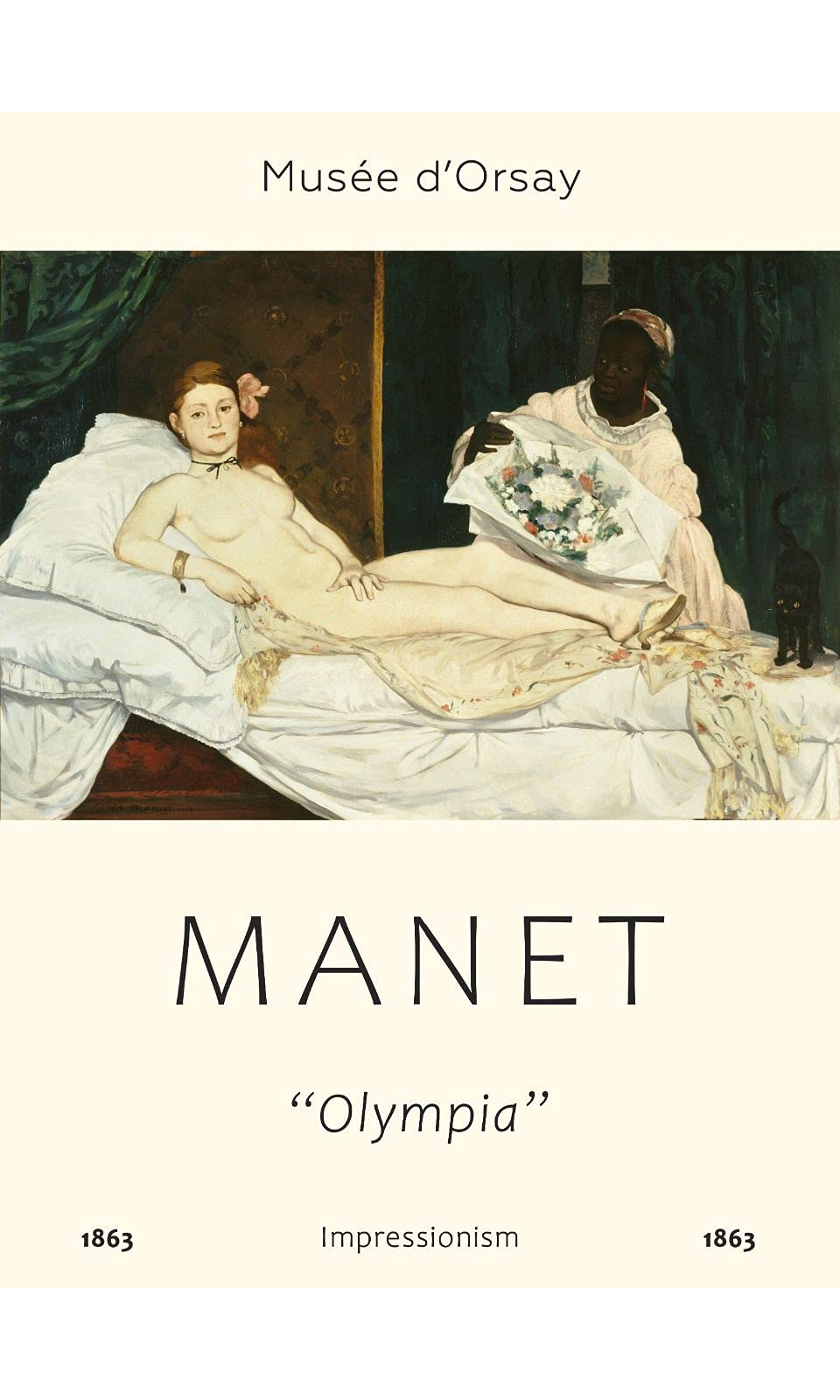 Wowposters Olympia By Manet Poster - 50X70 Cm