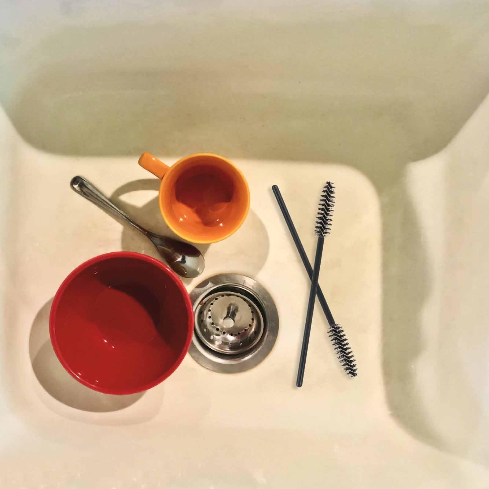 Happyyami 20pcs Water Feeder Cleaning Brush Humming Bird Feeder Slots Cleaning Tiny Hummingbird Feeder Glass Hummingbird Feeder Mini Plastic Baby Pipeline Multifunction