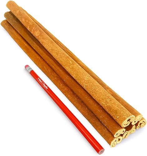 Miniatura 2 de ValueBull Palitos de colágeno USA - Masticables de carne de res prémium para perros, 7-12 pulgadas variadas, paquete a granel de 10 libras, natural