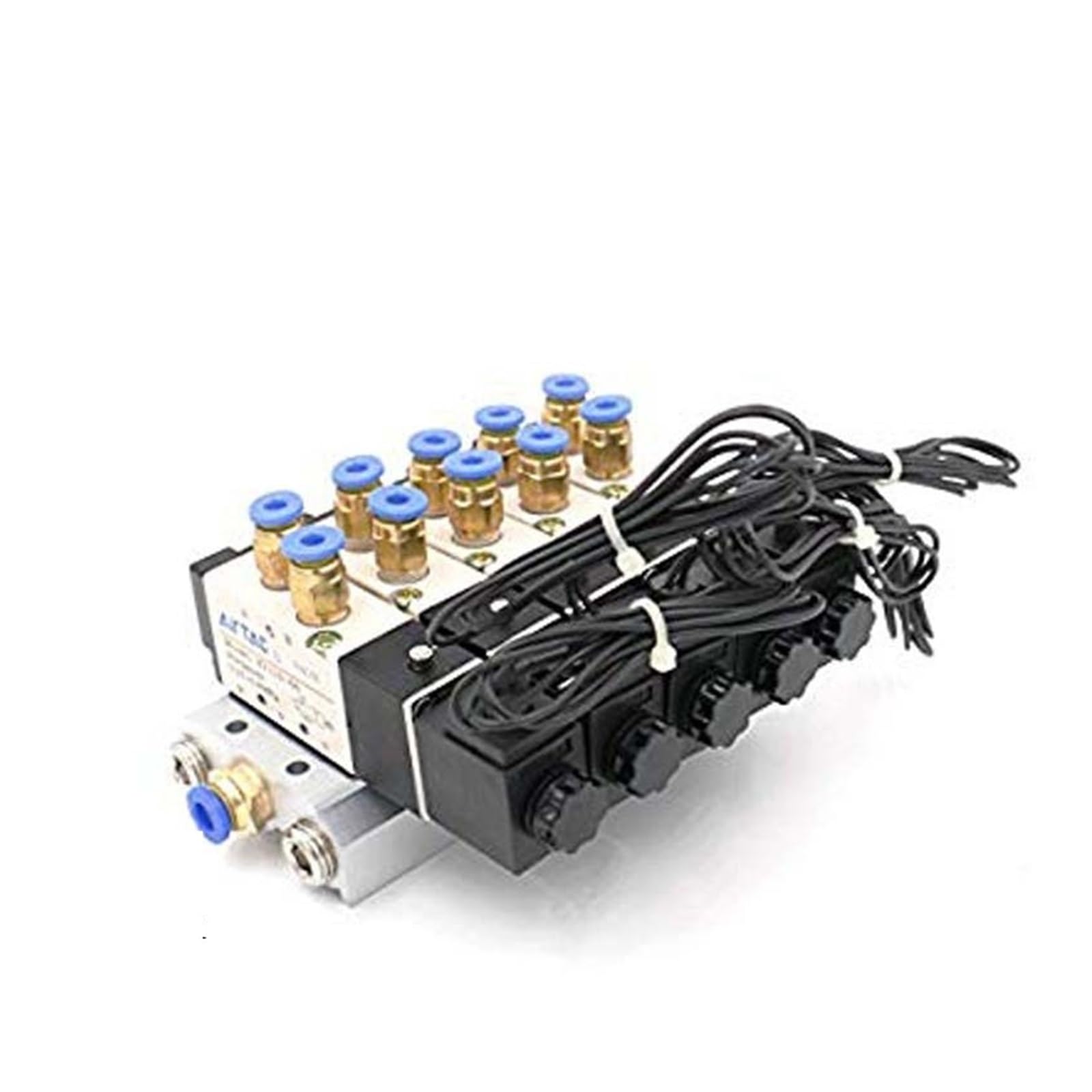 Électrovanne pneumatique 4V110-06 à commutation rapide et silencieuse