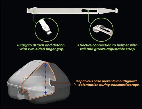 Miniatura 6 de Protector bucal 2 en 1, chupete transformador de fútbol, protector de labios deportivo para adultos y jóvenes, con bandera de Estados Unidos y
