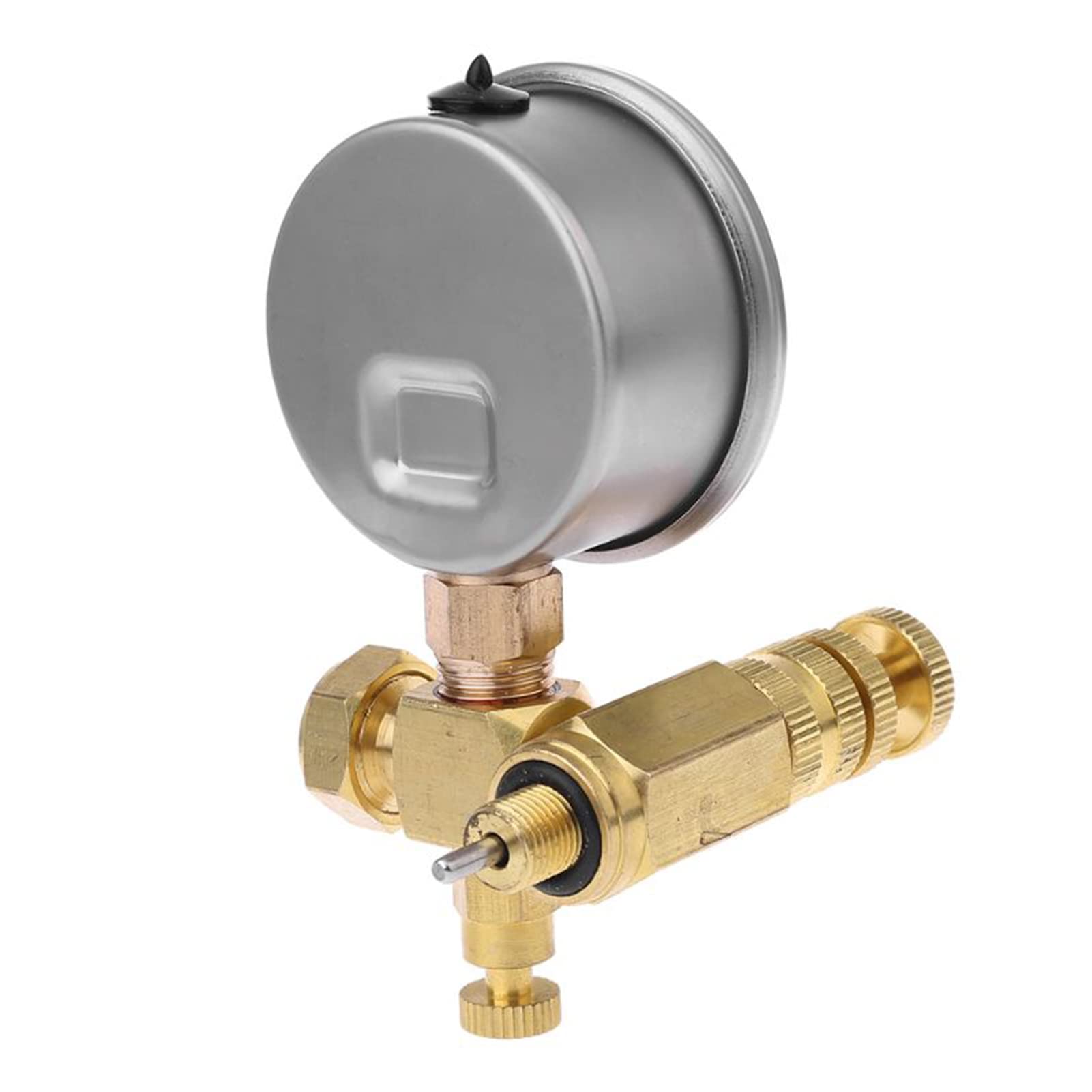 Kit De Carga De Gas Nitrógeno Dispositivo Martillo Hidráulico Manómetro De Presión, Manómetro Hidráulico Caja De Manómetro De Nitrógeno para Excavadora con Acoplamiento De,