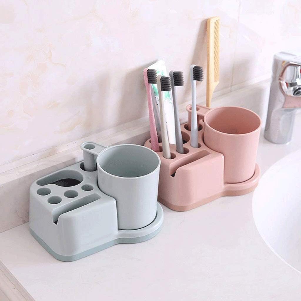 Toothbrush Cup Holder，Toothbrush Racks Home Wash Mouth Brush Couple Teeth Set Tooth(Black-JoJo's Bizarre Adventure1)