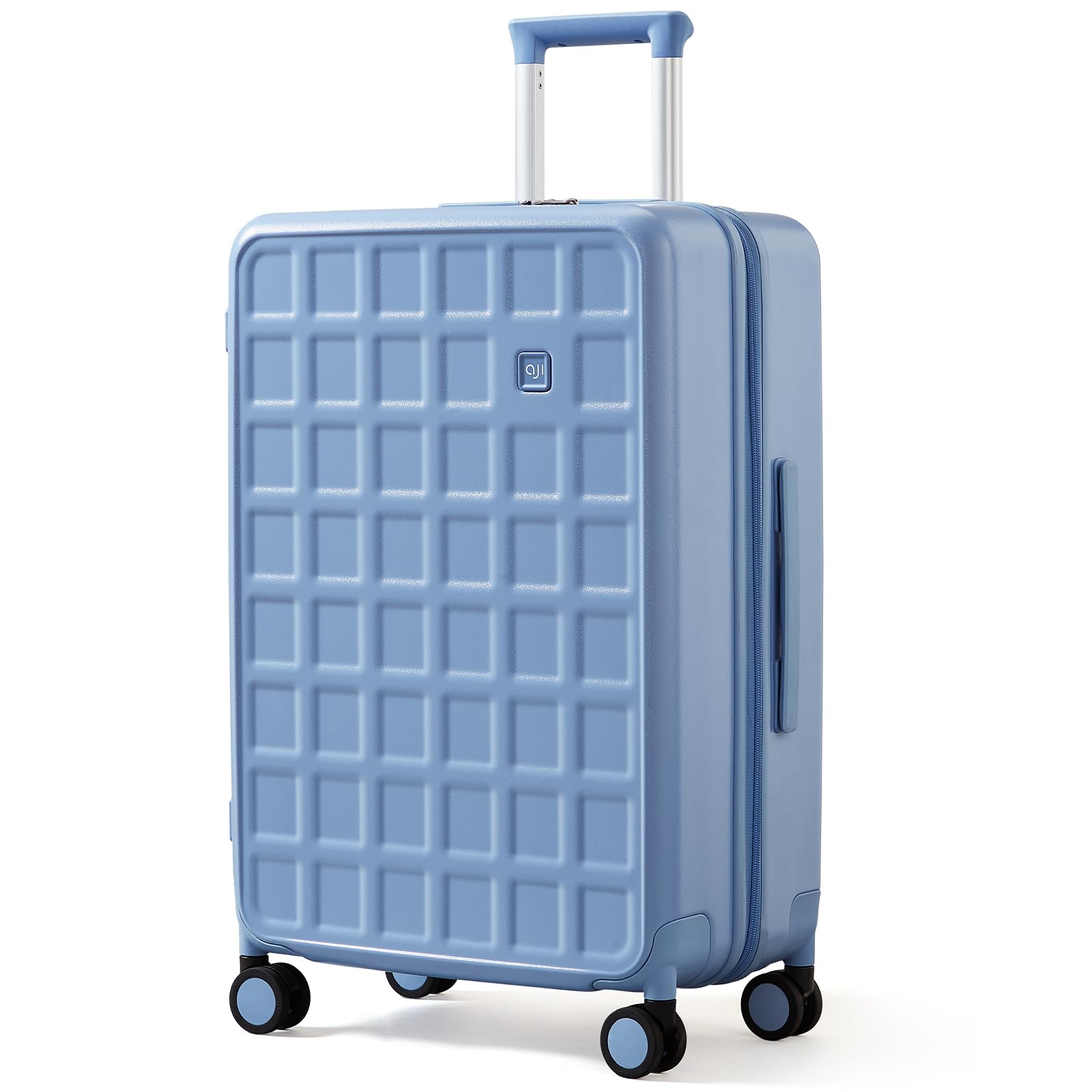 Equipaje facturado de 26 pulgadas con ruedas giratorias, maleta grande  con candado TSA, maletas de viaje 100% ligeras de policarbonato rígido para 