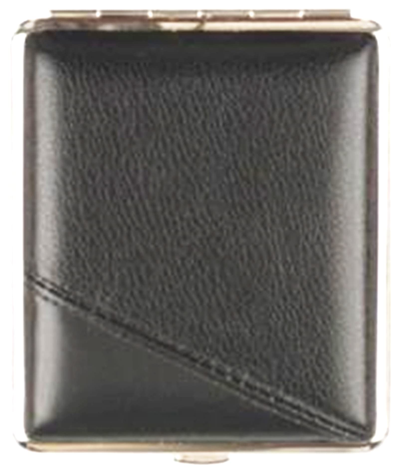 Portasigarette 16 king size / metallo pelle / 2 lati / elastico / telaio cromato / Made in Germany / 4 modelli (4)