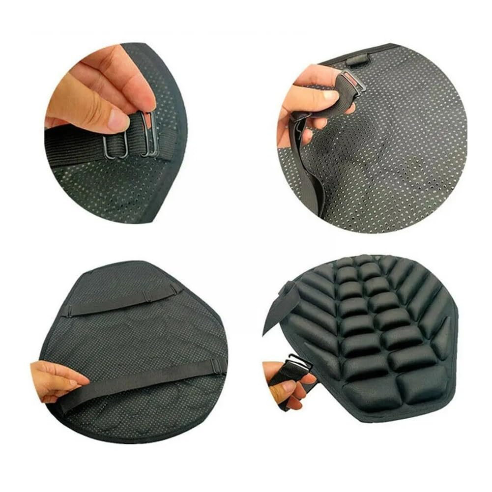 Cuscino Universale Motocicletta Cuscino Sedile In Gel 3D Comfort, Assorbimento Degli Urti All'ingrosso, Decompressione Dell'aria Per Motocicletta cuscino sedile